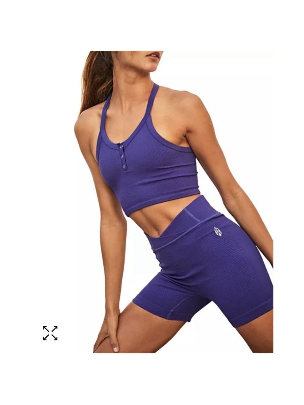 Women's FP Movement Free Throw Shorts XS Purple